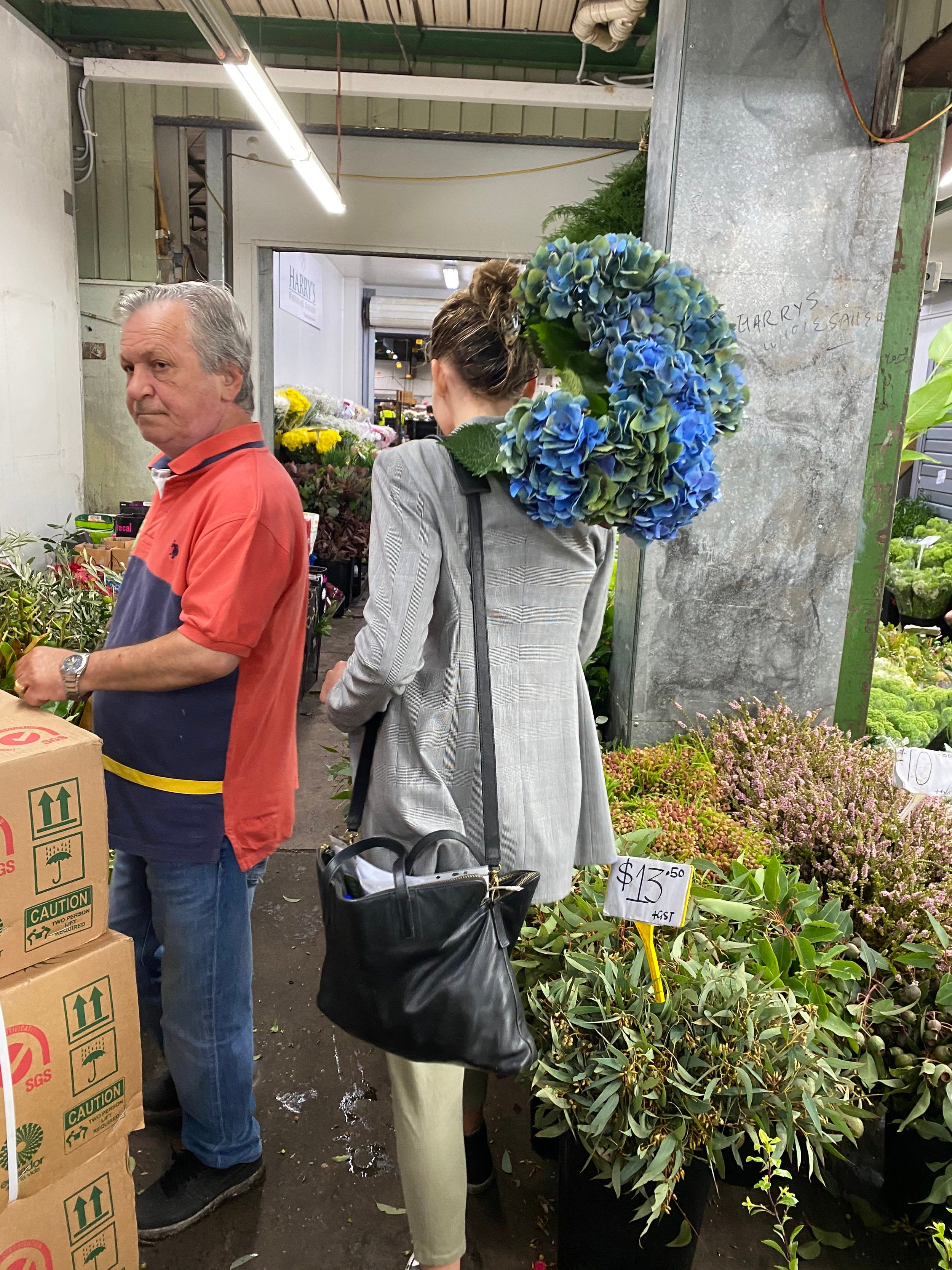 Behind the scenes at the Sydney flower market