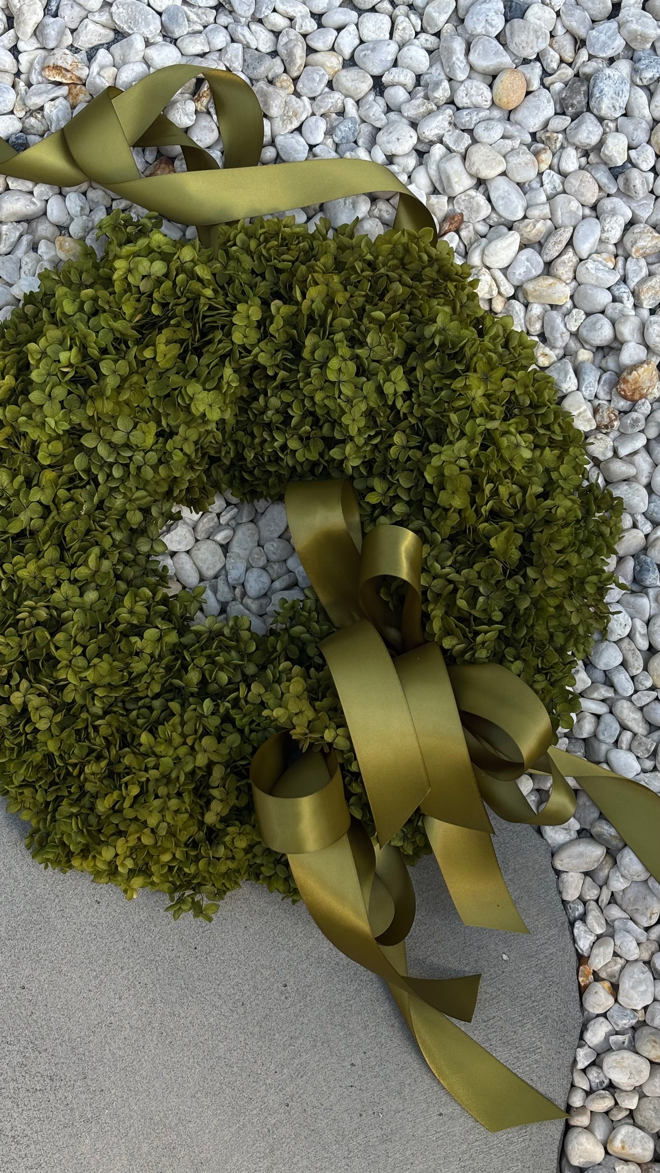 Preserved Hydrangea Wreath