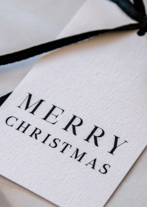 CHRISTMAS GIFT TAG