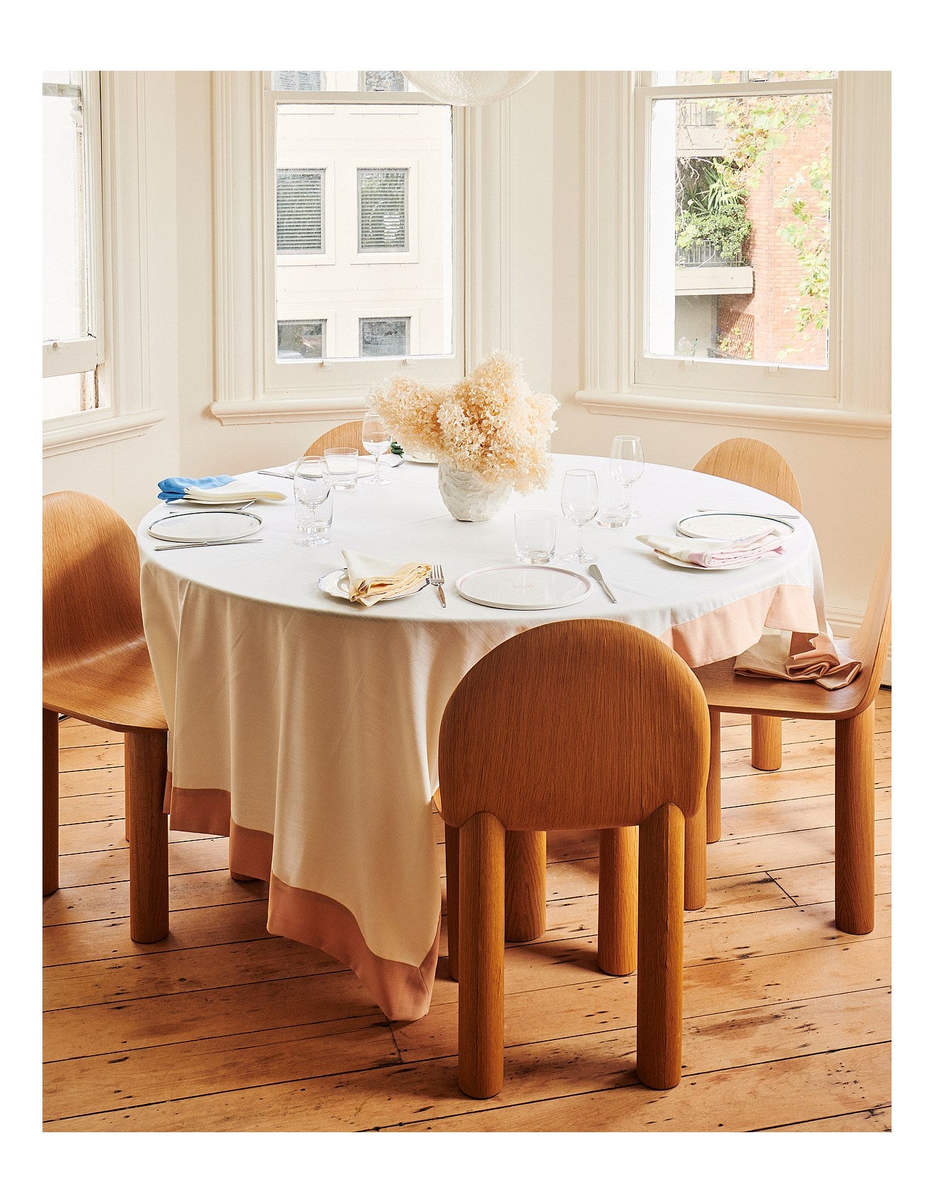 IN THE ROUNDHOUSE TABLECLOTH