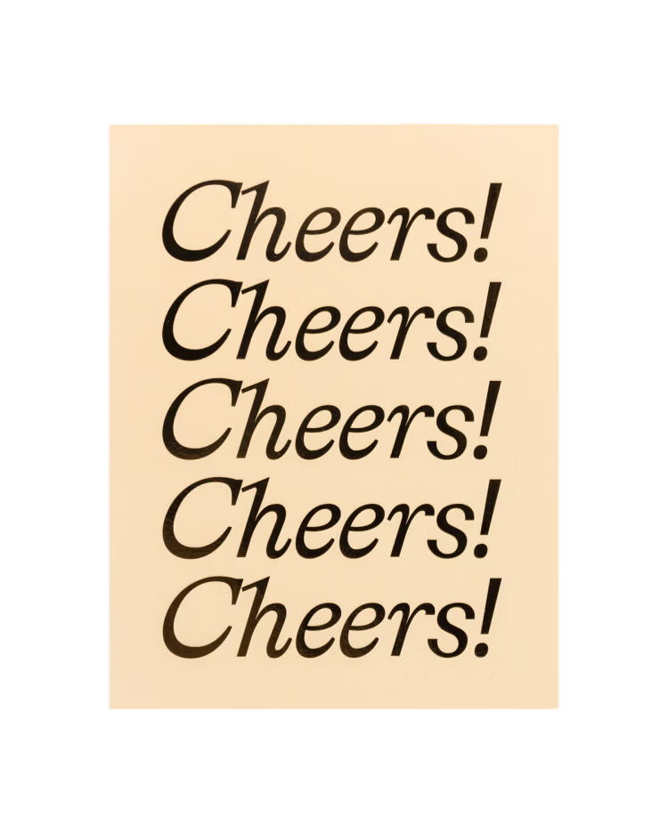 Cheers